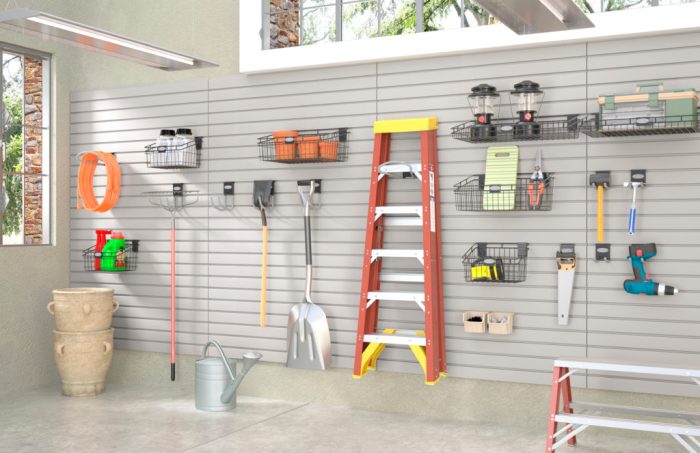 Storage rack bin wall mounted strongway tool tools shop equipment northerntool